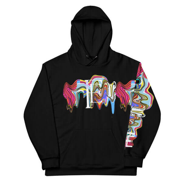 PALETTE SPILL LOGO HOODIE