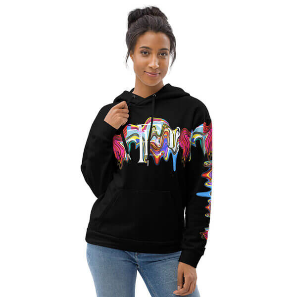 PALETTE SPILL LOGO HOODIE - Image 2