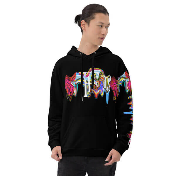 PALETTE SPILL LOGO HOODIE - Image 3